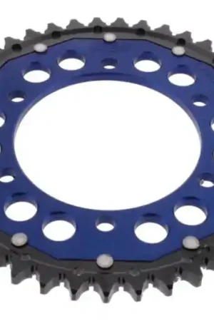 Súper Precio Corona ZF 43/530 Dual Azul | Yamaha / Kawasaki / Suzuki / MZ/MUZ