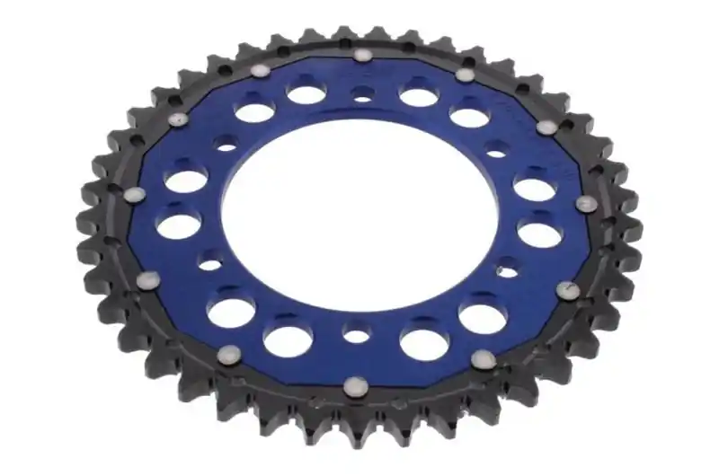 Súper Precio Corona ZF 43/530 Dual Azul | Yamaha / Kawasaki / Suzuki / MZ/MUZ
