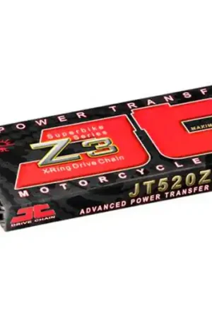 Envío Exprés Cadena JT 520Z3/114 X-Ring (Enganche a remachar)