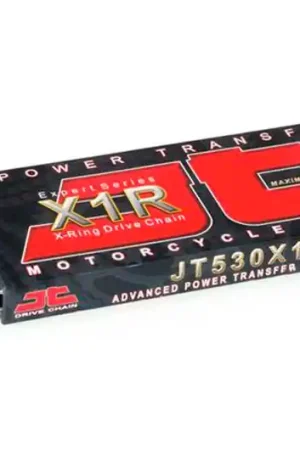 Lujoso Cadena JT 530X1R/108 X-Ring (Enganche a remachar)