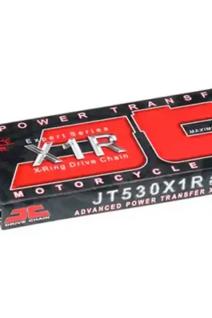 Cadena JT 530X1R/116 X-Ring Silver (Enganche a remachar) Edición Limitada