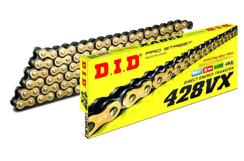 Pedido Al Por Mayor Cadena DID 428VX/138 X-Ring G&B (Enganche de clip)