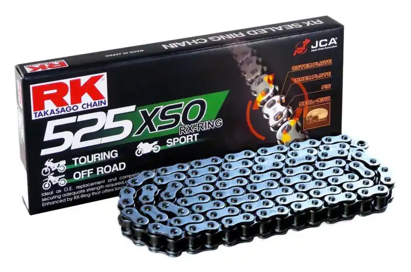 Precio Bajo Cadena RK 525XSO/120 X-Ring (Enganche a remachar)