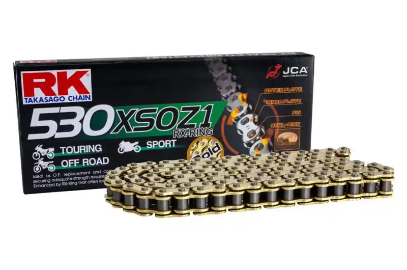 Cadena RK 530XSOZ1/108 X-Ring G&B (Enganche a remachar) Precio Reducido