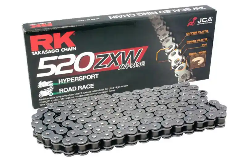 Cadena RK 520ZXW/108 XW-Ring (Enganche a remachar) Precio Bajo