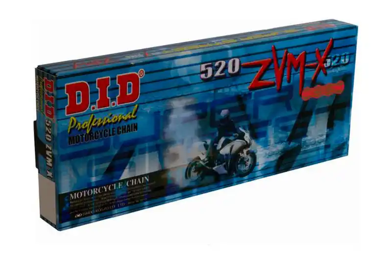 Cadena DID 520ZVMX/106 X-Ring G&G (Enganche a remachar) Alta Calidad