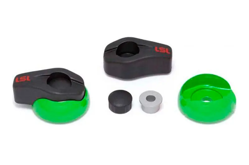 Stock Limitado Topes anticaida LSL Crash Pad Aluminio sin kit de fijacion Verde