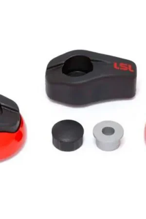 Topes anticaida LSL Crash Pad Aluminio sin kit de fijacion Rojo Oferta Flash