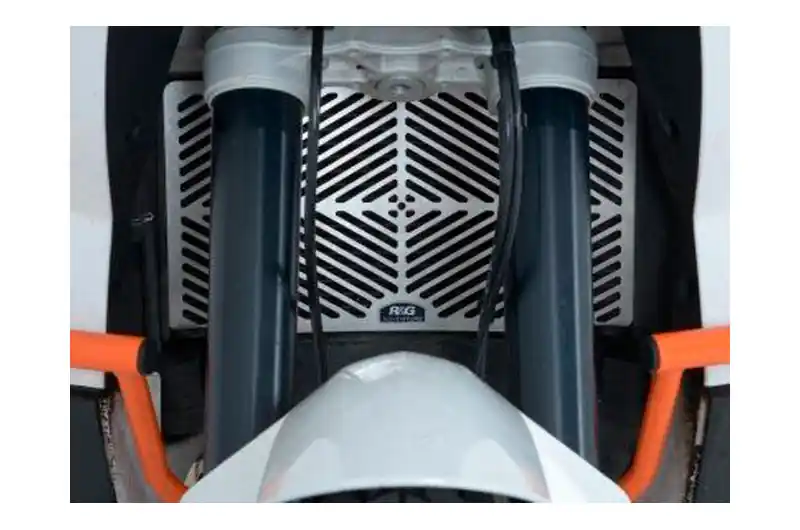 Edición Limitada Protector de radiador de agua R&G | KTM 990 Adventure 2006-2014 Inox