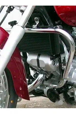 Auténtico Defensas de motor Fehling Cromada | Honda VT 125 C 1999-2008 / VT 125 C2 2000-2002