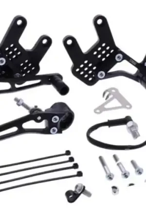 Kit de estriberas TRW Plegables Aluminio | Honda CBR 1000 RR S2 2017-2019 / CBR 1000 RR S1 2017-2018 Oferta Limitada