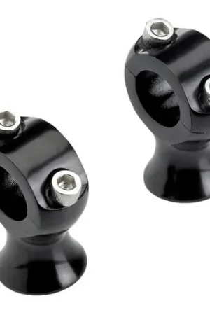 Torretas de manillar Biltwell Slimline Ø25.4mm Negro Económico