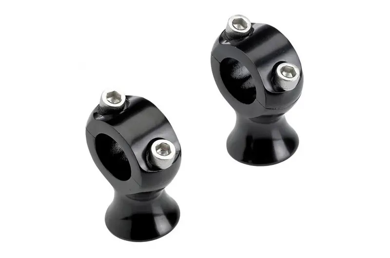 Torretas de manillar Biltwell Slimline Ø25.4mm Negro Económico