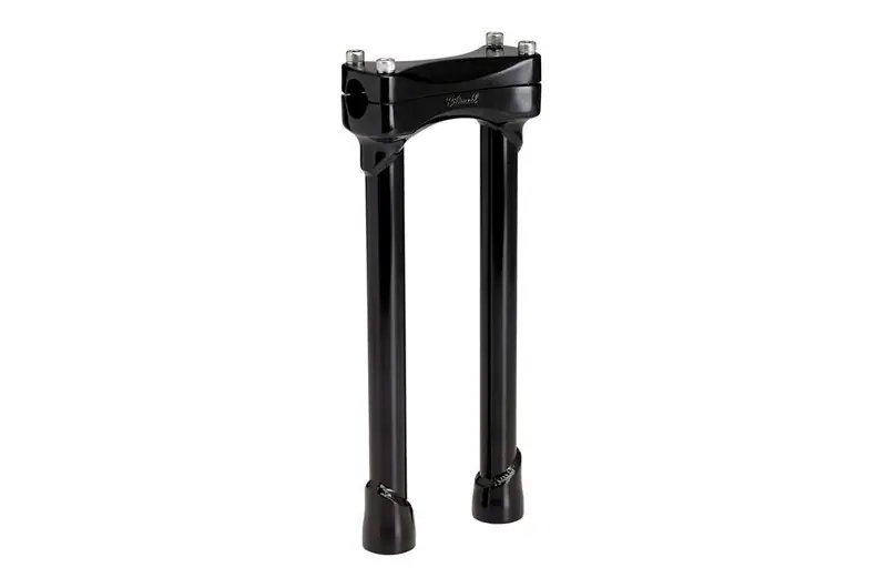 Torretas de manillar Biltwell Murdock Ø25.4mm H.30.5cm Negro Solo Por Tiempo Limitado