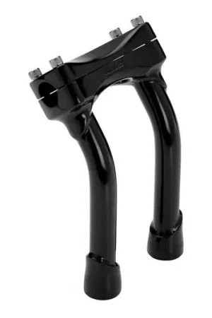 Torretas de manillar Biltwell Murdock Pullback Ø25.4mm H.20cm Negro Profesional