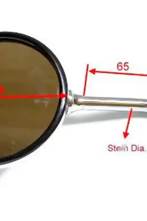 Precio De Fábrica Retrovisor reversible JMP Redondo M10 Homologado CE Cromado | Honda CB 750 C / CB 650 C ...