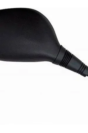 Retrovisor derecho JMP Oval M10 Homologado CE Negro | Suzuki DR 125 SM 2008-2013 Imprescindible (Must-Have)