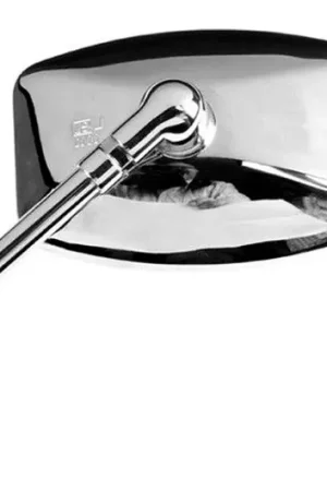 Edición Limitada Retrovisor reversible JMP Oval M10 Izquierdo Homologado CE Cromado | Daelim VL 125 2000-2007 / VL 125 Fi 2008-2012