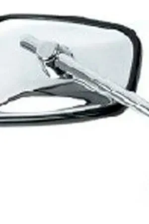 Retrovisor derecho JMP Rectangular M10 Homologado CE Cromado | Kawasaki W 650 A / VN 800 B ... Nuevo Modelo