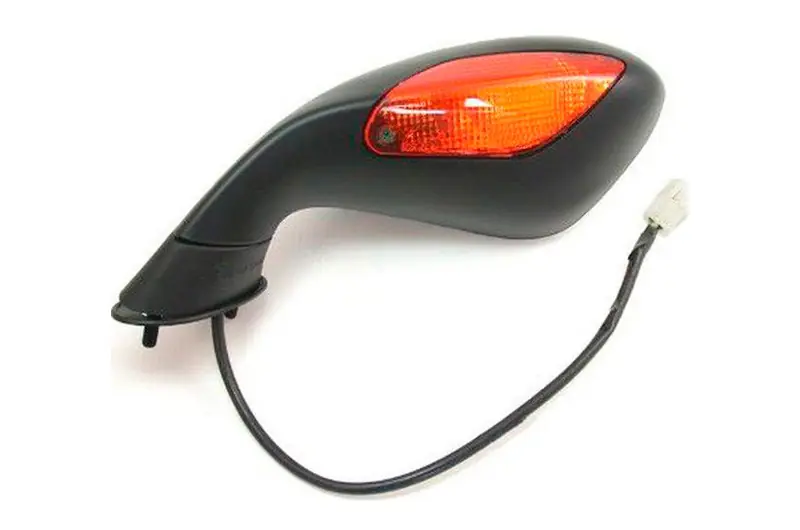 Pedido Al Por Mayor Retrovisor izquierdo JMP Rombo con intermitentes Homologado CE Negro | Aprilia RSV 1000 R 2004-2010