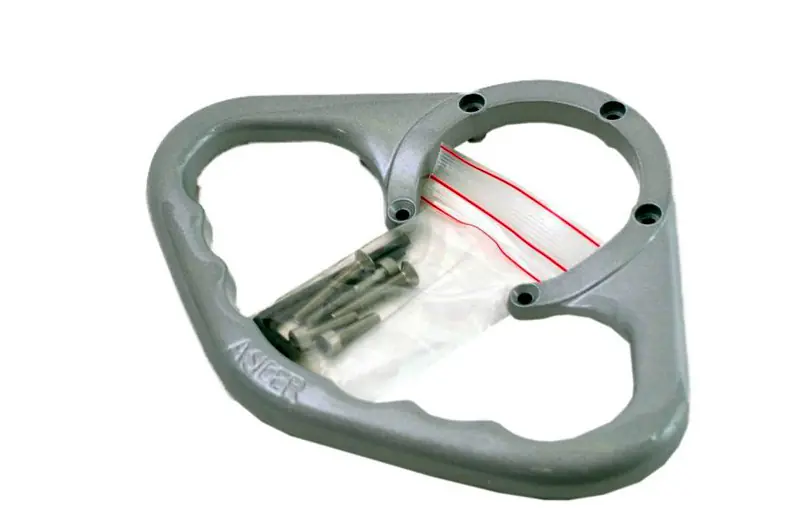 Asidero pasajero de depósito A-Sider Plata | Ducati 1198 2009-2013 Oferta Especial