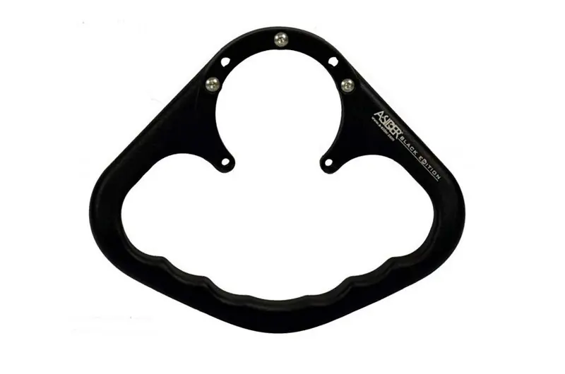 Asidero pasajero de depósito A-Sider Negro | Suzuki 600 GSXR 1997-2003 Pedido Al Por Mayor