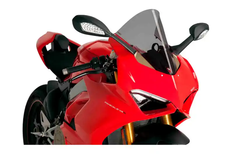 Gran Oferta Cúpula / Parabrisa Puig Racing Ahumado Oscuro | Ducati Panigale 1100 V4 S 2018 / Panigale 1100 V4 2018