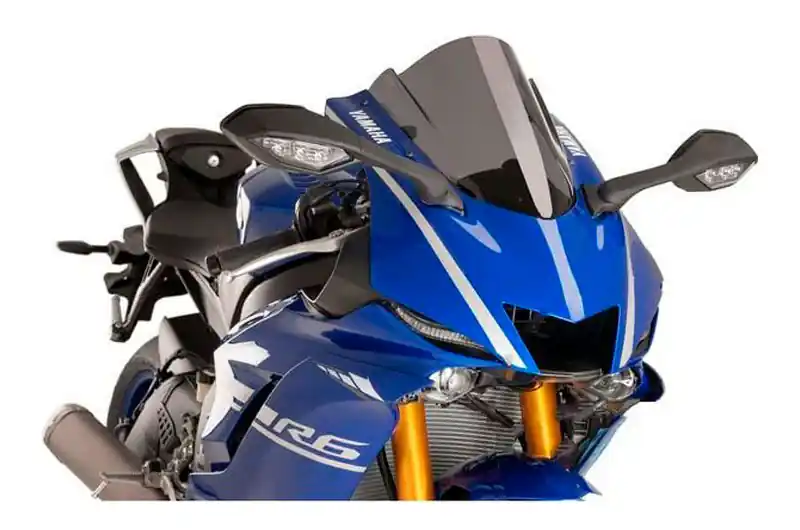 Descuento Cúpula / Parabrisa Puig Racing Ahumado Oscuro | Yamaha YZF-R6 600 2017
