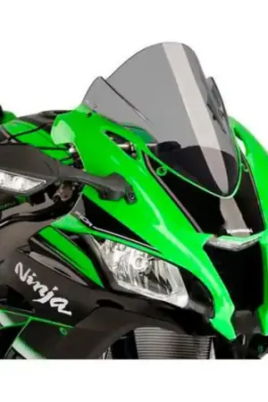 Cúpula / Parabrisa Puig Racing Ahumado Claro | Kawasaki ZX-10R 1000 S 2016-2017 / ZX-10RR 1000 Z 2017 Oferta Especial