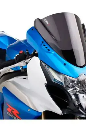 Oferta Especial Cúpula / Parabrisa Puig Racing Ahumado Oscuro | Suzuki GSX-R 1000 / GSX-R 1000 UF ...