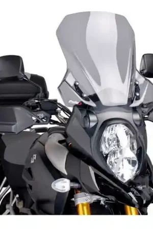 Cúpula / Parabrisa Puig Racing Ahumado Claro | Suzuki DL 1000 A 2014-2018 / DL 1000 XTA 2017-2018 Premium