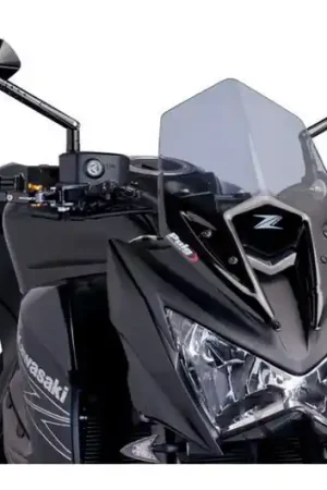 Cúpula / Parabrisa Puig Sport New Generation Naked Ahumado Claro | Kawasaki Z 800 A / Z 800 B ... Garantía De Devolución De Dinero