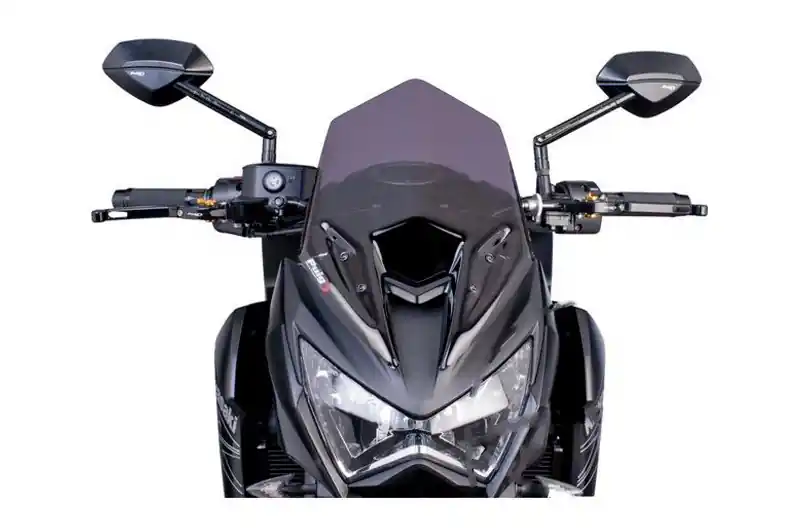 Cúpula / Parabrisa Puig Sport New Generation Naked Ahumado Oscuro | Kawasaki Z 800 A / Z 800 B ... Oferta Limitada