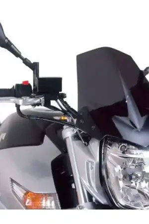 Cúpula / Parabrisa Puig Sport New Generation Naked Ahumado Oscuro | Suzuki GSR 600 / GSR 600 A ... De Moda