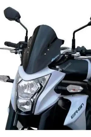 Cúpula / Parabrisa Bullster 31cm Negro Ahumado | Kawasaki ER-6N 2011-2016 Alta Calidad