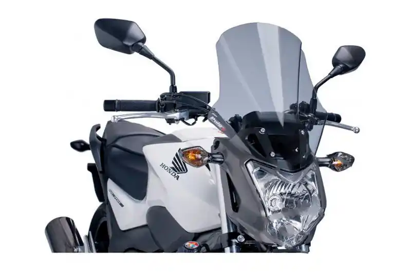 Cúpula / Parabrisa Puig Racing Ahumado Claro | Honda NC 700 S / NC 700 SA ... Garantía De Devolución De Dinero