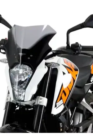 Cúpula / Parabrisa MRA Racing Negro | KTM Duke 390 2013-2016 Precio Reducido