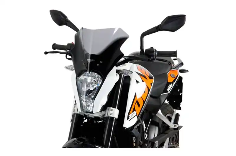 Cúpula / Parabrisa MRA Racing Negro | KTM Duke 390 2013-2016 Precio Reducido