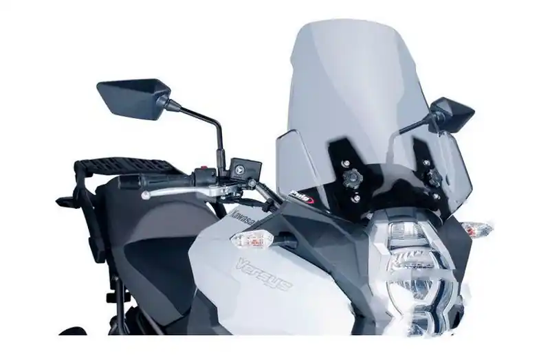 Solo Hoy Cúpula / Parabrisa Puig Racing Ahumado Claro | Kawasaki KLZ 1000 A / KLZ 1000 B ...