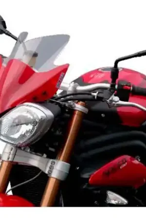 Cúpula / Parabrisa Bullster 28cm Transparente | Triumph 675 Street Triple 2007-2011 Envío Inmediato