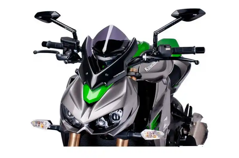 Cúpula / Parabrisa Puig Sport New Generation Naked Ahumado Oscuro | Kawasaki Z 1000 G / Z 1000 F ... Envío Gratis