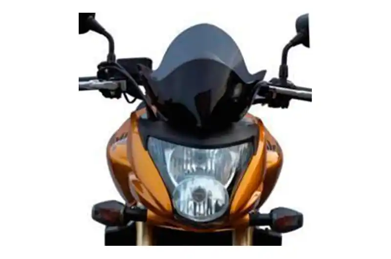 Cúpula / Parabrisa Bullster 25cm Negro Ahumado | Honda 600 Hornet 2007-2010 Artesanal