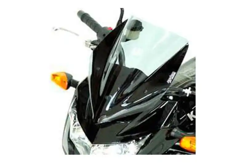 Cúpula / Parabrisa Bullster Alta Protección 35,5cm Negro Ahumado | Kawasaki Z750 2007-2012 Popular