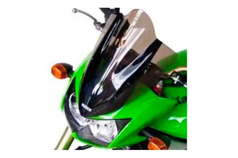 Mejor Precio Cúpula / Parabrisa Bullster Alta Protección 38cm Negro Ahumado | Kawasaki Z1000 2003-2006