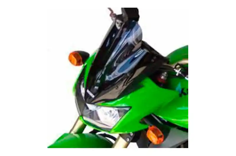 Cúpula / Parabrisa Bullster Estándar 33cm Negro Ahumado | Kawasaki Z1000 2003-2006 Profesional