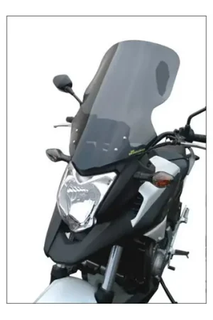 Cúpula / Parabrisa Bullster Alta Protección 53cm Gris Ahumado | Honda NC 700 X 2012-2014 Precio De Oferta