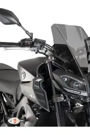 Cúpula / Parabrisa Puig Touring New Generation Naked Ahumado Oscuro | Yamaha MT-09 850 A 2017 Venta Final