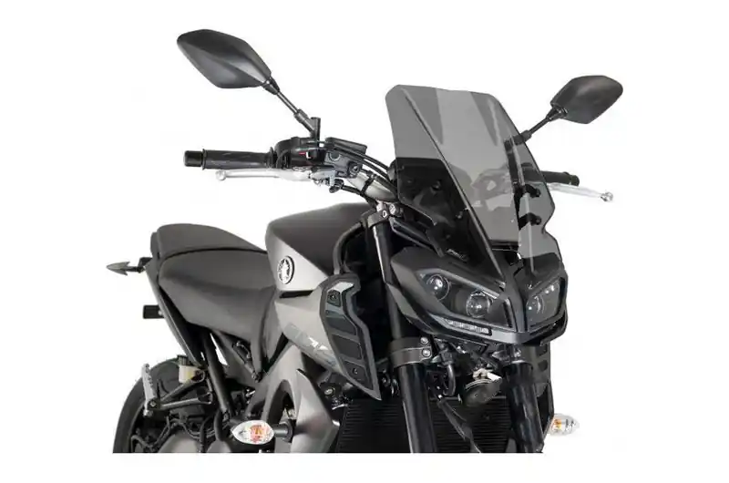 Cúpula / Parabrisa Puig Touring New Generation Naked Ahumado Oscuro | Yamaha MT-09 850 A 2017 Venta Final