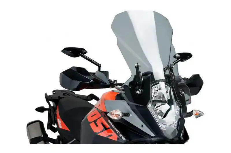 Cúpula / Parabrisa Puig Racing Ahumado Claro | KTM Adventure 1190 2013-2016 / Adventure 1190 R 2013-2016 ... Lujoso