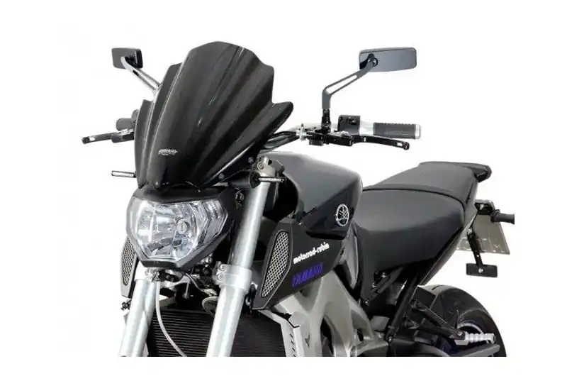 Pedido Al Por Mayor Cúpula / Parabrisa MRA Racing Negro | Yamaha MT-09 2014-2016